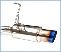 Invidia - Invidia 08+ Subaru WRX/STI 4dr N1 Twin Outlet Single Layer Tip Titanium Cat-Back Exhaust - Image 3