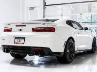 AWE Tuning - AWE 16-19 Chevy Camaro SS Non-Res Cat-Back Exhaust -Touring Edition (Quad Diamond Black Tips) - Image 2