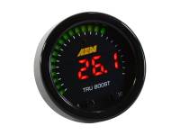 AEM Electronics - AEM X-Series Tru-Boost Controller Gauge w/ Boost Control Solenoid 80PSIg Internal MAP Sensor - Image 5