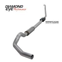 Diamond Eye Exhaust System Kit, 1994-1997.5 Ford 7.3L Powerstroke F250/F350 (All Cab And Bed Lengths) 5In. Alumi
