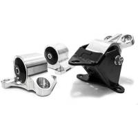 Innovative 96-00 Civic B/D Series Silver Aluminum Mounts 75A Bushings (2 Bolt)
