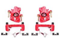 PowerStop 94-01 Acura Integra Rear Red Calipers w/Brackets - Pair
