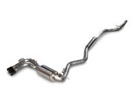 AWE BMW F3X 28i / 30i Touring Edition Axle-Back Exhaust Single Side - 80mm Black Tips