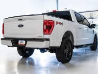 AWE Tuning - AWE 0FG 21+ Ford F150 Dual Side Exit Cat-Back Exhaust - 4.5in Diamond Black Tips - Image 6
