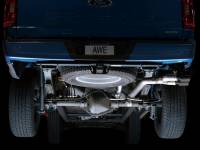 AWE Tuning - AWE 0FG 21+ Ford F150 Dual Side Exit Cat-Back Exhaust - 4.5in Diamond Black Tips - Image 7