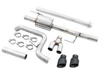 AWE Tuning - AWE 0FG 21+ Ford F150 Dual Side Exit Cat-Back Exhaust - 4.5in Diamond Black Tips - Image 11