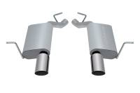 Gibson 11-18 Jeep Grand Cherokee Laredo 3.6L 2.25in Axle-Back Dual Exhaust - Aluminized