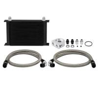 Mishimoto Universal 19 Row Oil Cooler Kit - Black