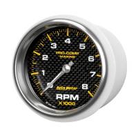 AutoMeter - AutoMeter Marine Carbon Fiber 3-3/8in 8k RPM Tachometer - Image 2