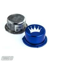 Turbo XS - Turbo XS 15-16 Subaru WRX Billet Aluminum Vacuum Pump Cover - Blue - Image 2