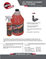 aFe Power (Advanced FLOW Engineering) - aFe MagnumFLOW Pro Dry S Air Filter Power Cleaner - 1 Gallon - Image 5