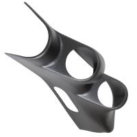 AutoMeter 97-02 Chevrolet Corvette Dual 2 1/16in Black 52mm Gauge Pod