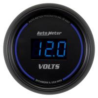 AutoMeter Cobalt Digital 52.4mm Black Voltmeter