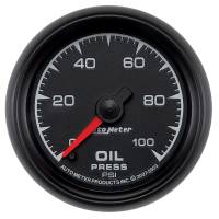 AutoMeter ES 52.4mm 0-100 PSI Oil Pressure Gauge