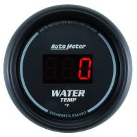 AutoMeter Black 0-300 F Digital Water Temp Gauge