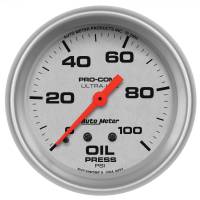 AutoMeter Ultra-Lite 66.7mm Mechanical 0-100 PSI Oil Pressure Gauge