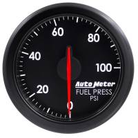 AutoMeter Airdrive 2-1/6in Fuel Pressure Gauge 0-100 PSI - Black