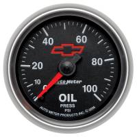 AutoMeter - AutoMeter Sport-Comp II GM 52mm 0-100 PSI Mechanical Oil Pressure Gauge - Image 1