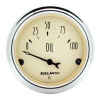 AutoMeter - AutoMeter Antique Beige 5-Gauge Kit 3-1/8in Electrical Speedometer 190KPH - Image 2