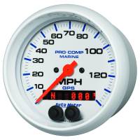 AutoMeter - AutoMeter Gauge GPS Speedometer 3-3/8in 140 MPH Marine White Gauge - Image 2