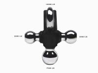 Armordillo - Armordillo Universal Tri Ball Mount For 2 in. Receiver - Image 2