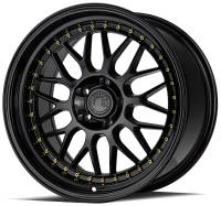 AodHan Wheels - Aodhan Wheels Rim AH02 19x8.5 5x112 66.6CB ET32 Gloss Black ( Gold Rivet) - Image 3