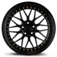 AodHan Wheels - Aodhan Wheels Rim AH02 19x9.5 5x120 72.6CB ET35 Gloss Black ( Gold Rivet) - Image 2