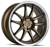 Aodhan Wheels Rim DS02 18x8.5 5x114.3 73.1CB ET35 Bronze w/Machined Lip