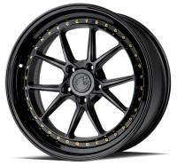 AodHan Wheels - Aodhan Wheels Rim DS08 19x9.5 5x114.3 73.1CB ET22 Gloss Black W /Gold Rivets - Image 3