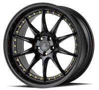 AodHan Wheels - Aodhan Wheels Rim DS07 18x8.5 5x100 73.1CB ET35 Gloss Black W /Gold Rivets - Image 3