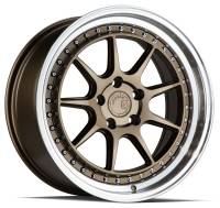 Aodhan Wheels Rim DS-X 18x8.5 5x114.3 73.1CB ET35 Bronze w/Machined Lip