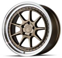 AodHan Wheels - Aodhan Wheels Rim DS-X 18x8.5 5x114.3 73.1CB ET35 Bronze w/Machined Lip - Image 3