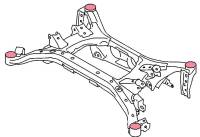 Megan Racing - Megan Racing Rear Subframe Bushing for Scion FR-S 2013+ / Subaru BRZ 2013+ - Image 2