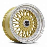 Vors Wheels - Vors Wheels Rim VR3 17x8.5 5x114.3 ET30 73.1CB Gold Machined Lip - Image 1