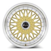 Vors Wheels - Vors Wheels Rim VR3 17x8.5 5x114.3 ET30 73.1CB Gold Machined Lip - Image 2