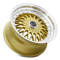 Vors Wheels - Vors Wheels Rim VR3 17x8.5 5x114.3 ET30 73.1CB Gold Machined Lip - Image 3