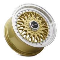Vors Wheels - Vors Wheels Rim VR3 15x7 4x108 ET32 73.1CB Gold Machined Lip - Image 3