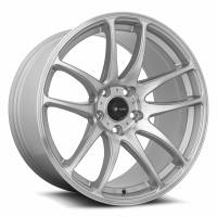 Vors Wheels Rim TR4 19x9.5 5x108 ET35 73.1CB Silver Machine Face