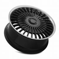 MRR Design Wheels - MRR Wheels Rim VP4 20x8.5 5x120 ET35 72.6CB Black Machined Lip - Image 3