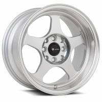 Vors Wheels Rim SP1 16x8 4x108 ET20 73.1CB Silver Machine Face Lip
