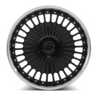 MRR Design Wheels - MRR Wheels Rim VP4 22x9 5x120 ET38 72.6CB Black Machined Lip - Image 2
