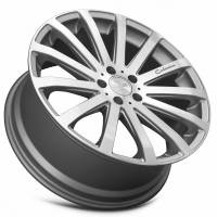 MRR Design Wheels - MRR Wheels Rim HR9 19x9.5 5x108 ET40 73.1CB Silver Machine Face - Image 3