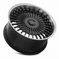 MRR Design Wheels - MRR Wheels Rim VP4 22x10.5 5x114.3 ET40 73.1CB Black Machined Lip - Image 3