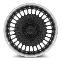 MRR Design Wheels - MRR Wheels Rim VP4 22x10.5 5x120 ET24 72.6CB Black Machined Lip - Image 2