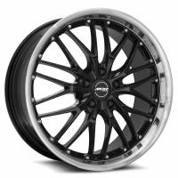 MRR Wheels Rim GT1 19x8.5 5x108 ET35 73.1CB Black Machine Lip