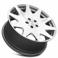 MRR Design Wheels - MRR Wheels Rim HR3 20x8.5 5x120 ET35 72.6CB Silver Machine Face - Image 3