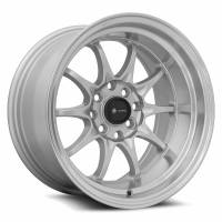 Vors Wheels Rim TR3 15x9 4x108 ET0 73.1CB Silver Machine Lip