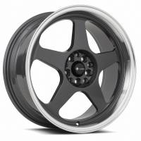 Vors Wheels - Vors Wheels Rim SP1 18x8 5x112 ET35 73.1CB Hyper Black Machine Lip - Image 1