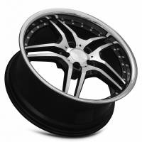 MRR Design Wheels - MRR Wheels Rim RW2 19x8.5 5x114.3 ET35 73.1CB Black Chrome Lip - Image 3