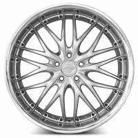 MRR Design Wheels - MRR Wheels Rim GT1 20x10 5x112 ET40 66.6CB Hyper Silver Machine Lip - Image 2